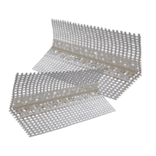 Профиль угловой ПВХ 2,5м с сеткой 10*10 (зеленая)