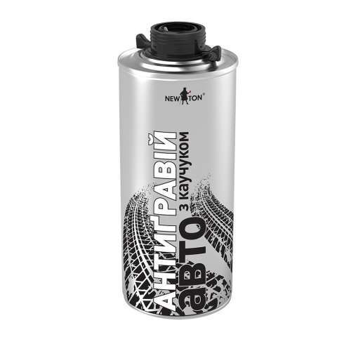 АВТО "Антигравій" NEW TON чорний (банка під берікап), 1000 мл