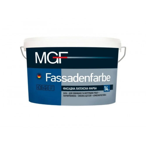 MGF Фарба фасадна Fassadenfarbe M90 (1,4кг) (уп-8 шт)