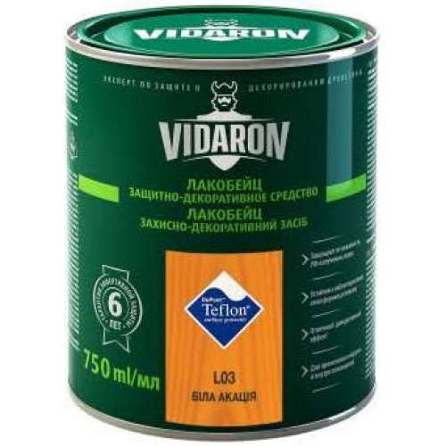 Vidaron Лакобейц L03 біла акація (0.75л)(уп-8шт)